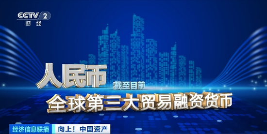 人民币成第三大贸易融资货币