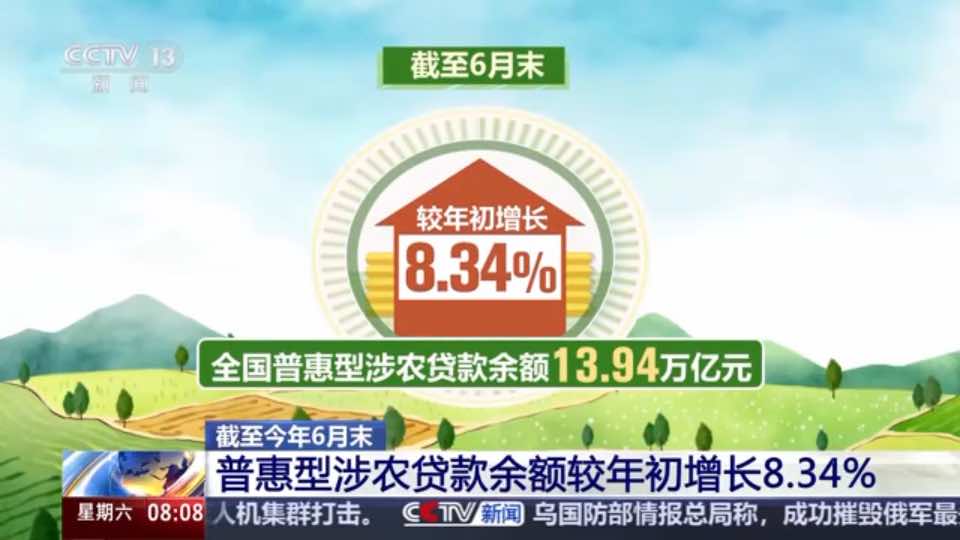 中国普惠型涉农贷款利率继续下降