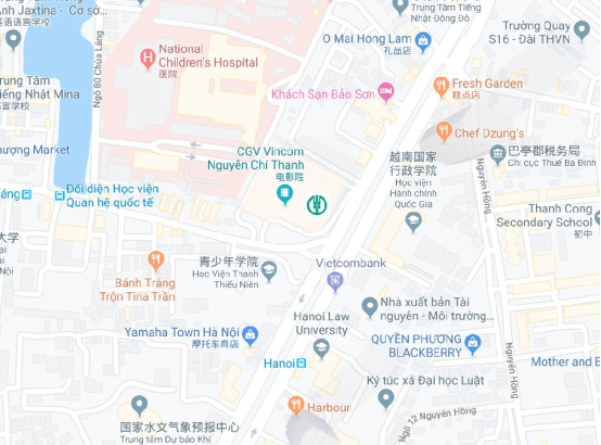 中国农业银行河内分行、地址、电话